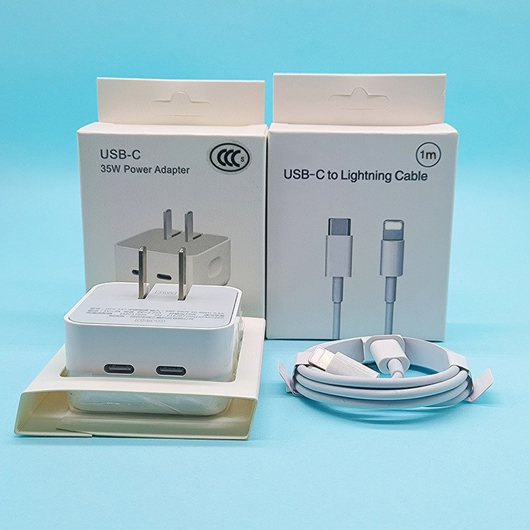 Chargeur 35W USB-C & Câble Lightning