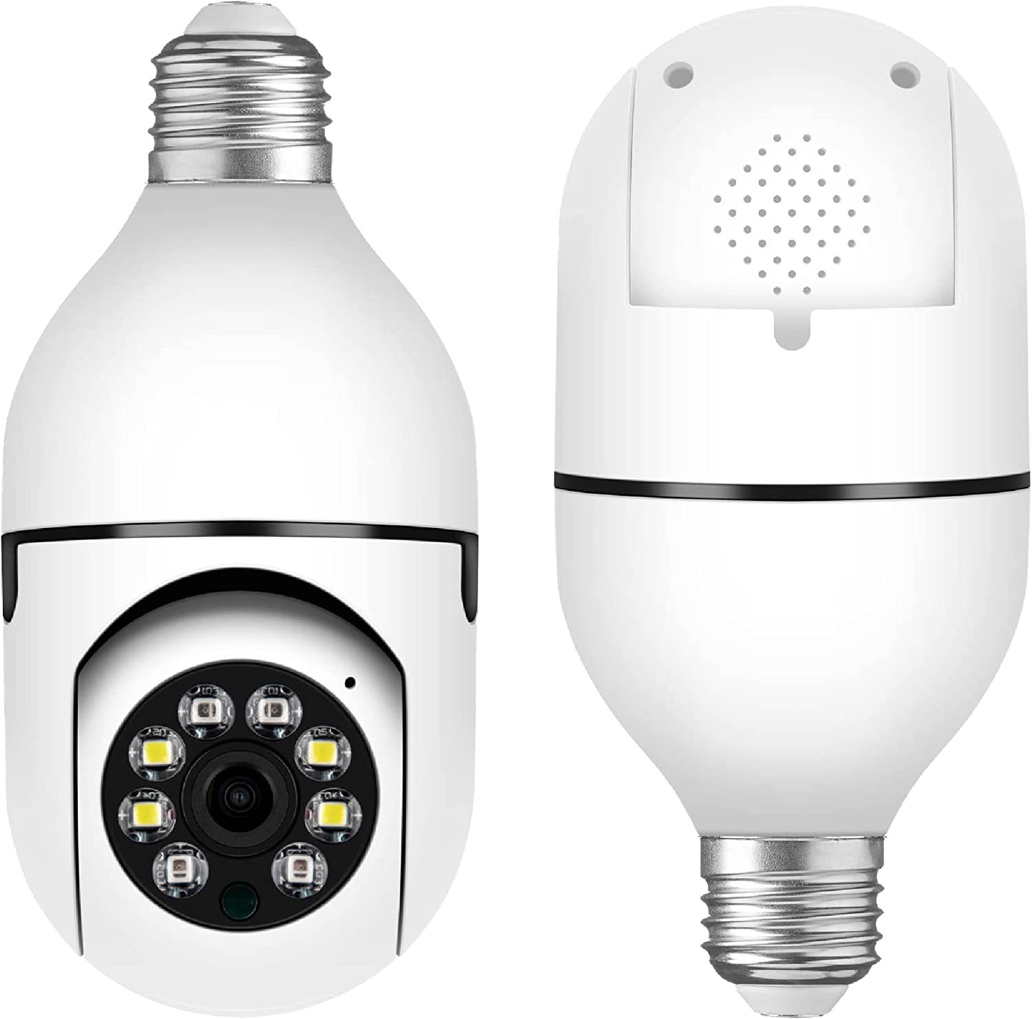 Caméra de Surveillance WiFi Panoramique 360° – Full HD – Vision Nocturne & Audio Bidirectionnel