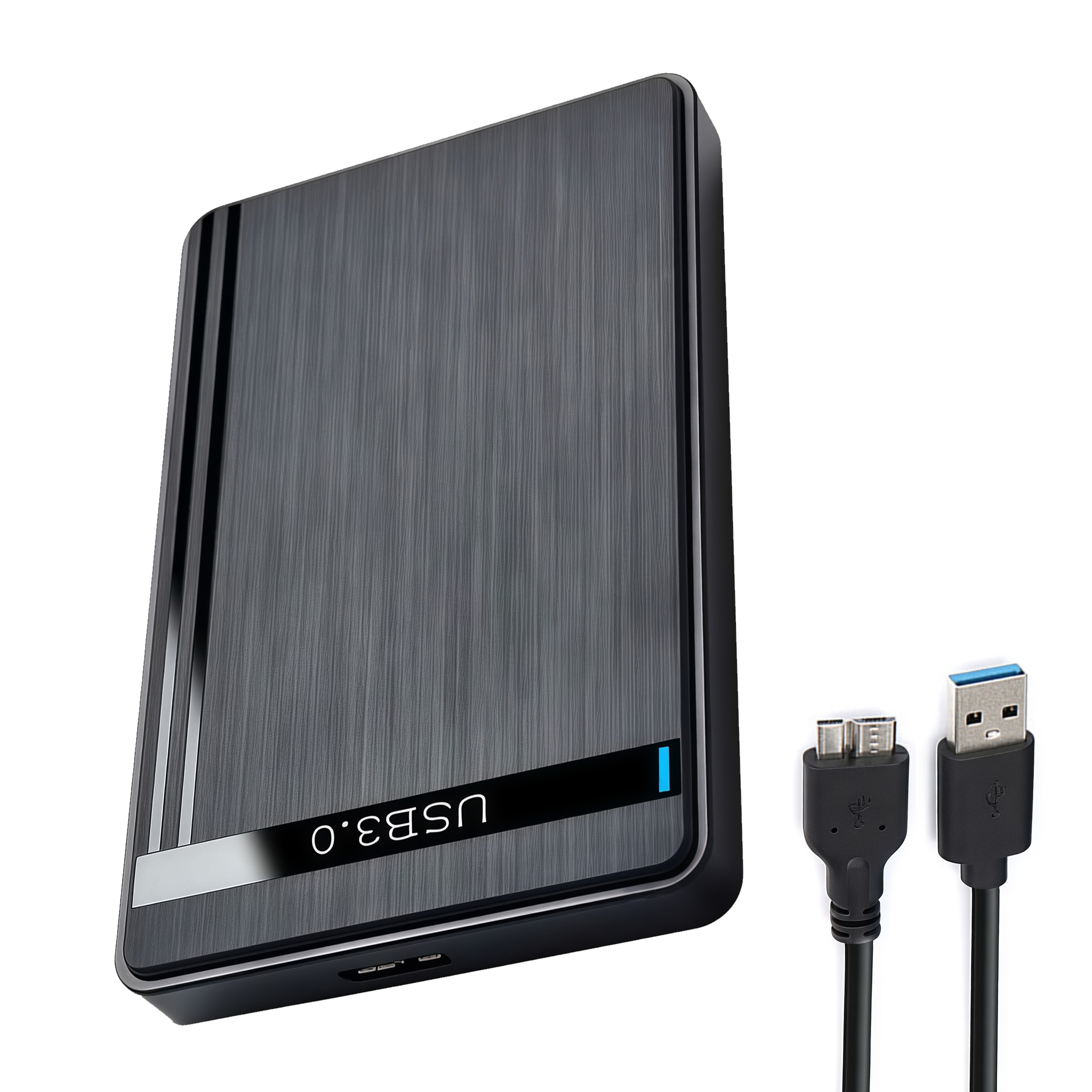 Boîtier Externe Haute Vitesse pour Disque Dur HDD/SSD 2,5" et 3,5" – USB 3.0