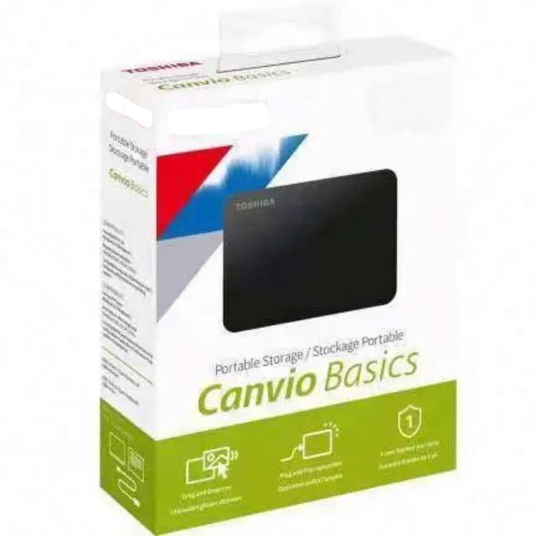 Disque Dur Externe Toshiba Canvio Basics 500 Go – USB 3.2 Gen 1 – Noir